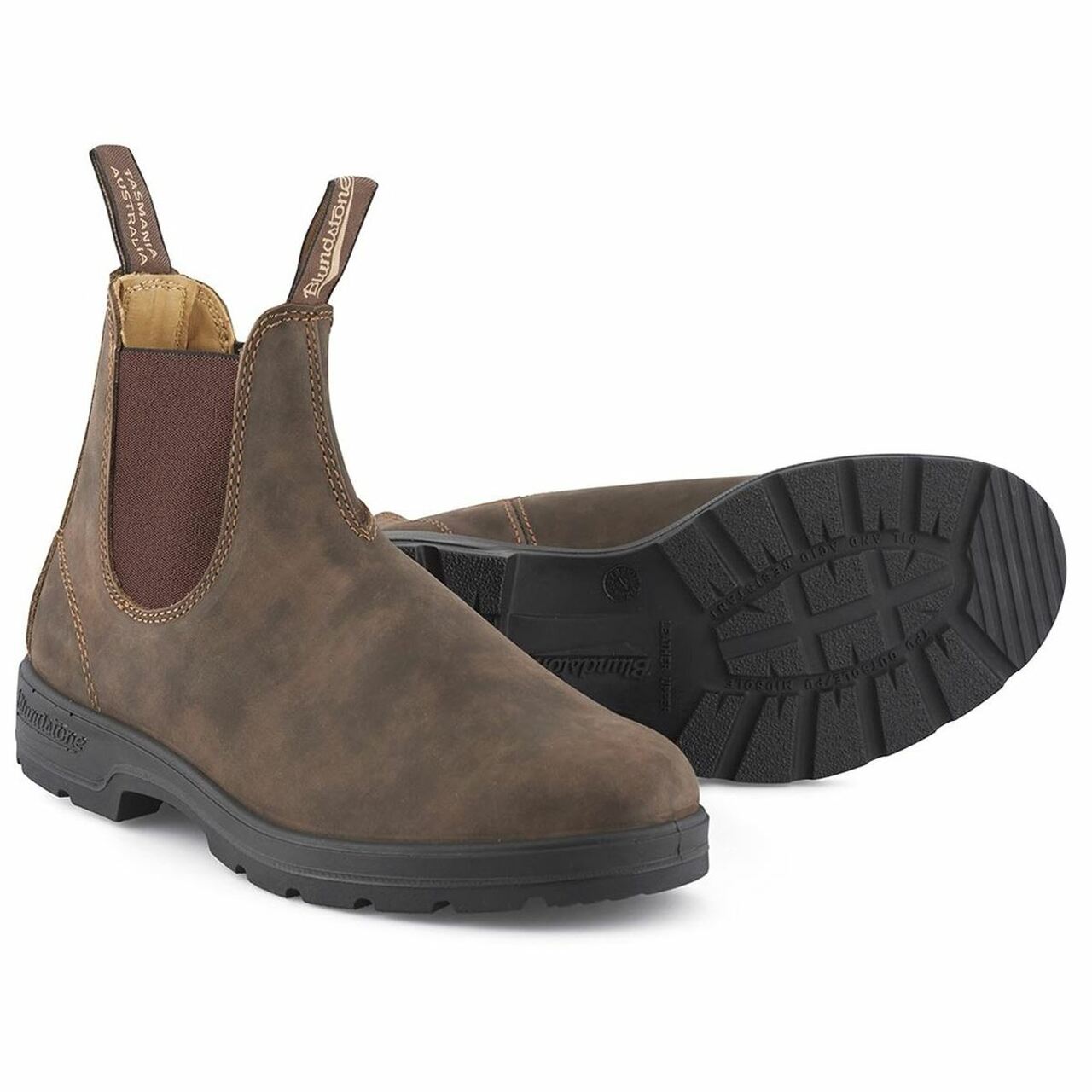 Blundstone 585 Classic Chelsea Boots - Rustic Brown