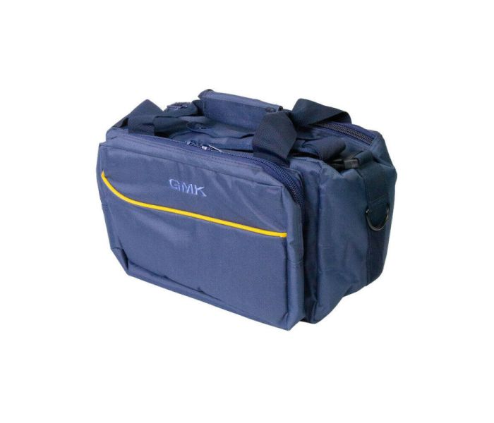 GMK Cartridge Bag Blue with Yellow Piping
