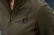 Harkila Ladies Fjell Fleece Jacket - Hunting Green/Willow Green
