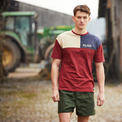 Ridgeline Backslider T-Shirt - Rhubarb Multi