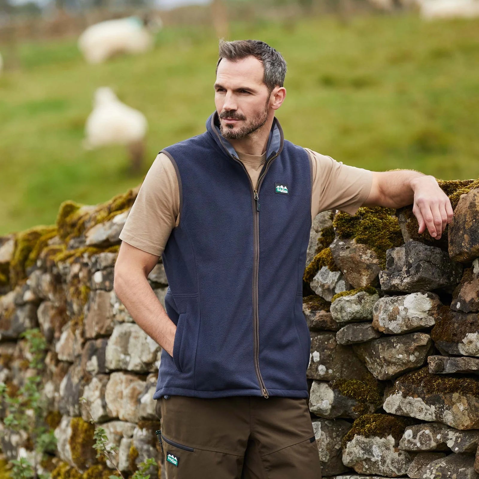 Ridgeline Kodiak Waistcoat - Navy