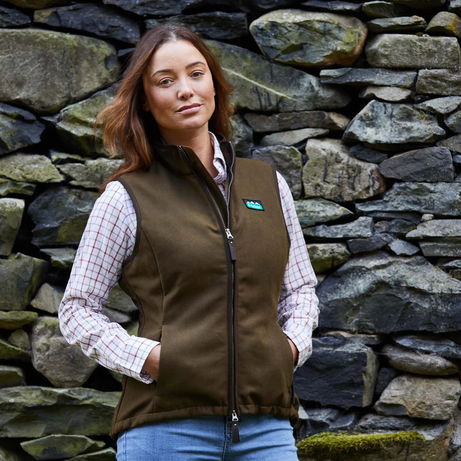 Ridgeline Women's Monarch Waistcoat - Moody Teak