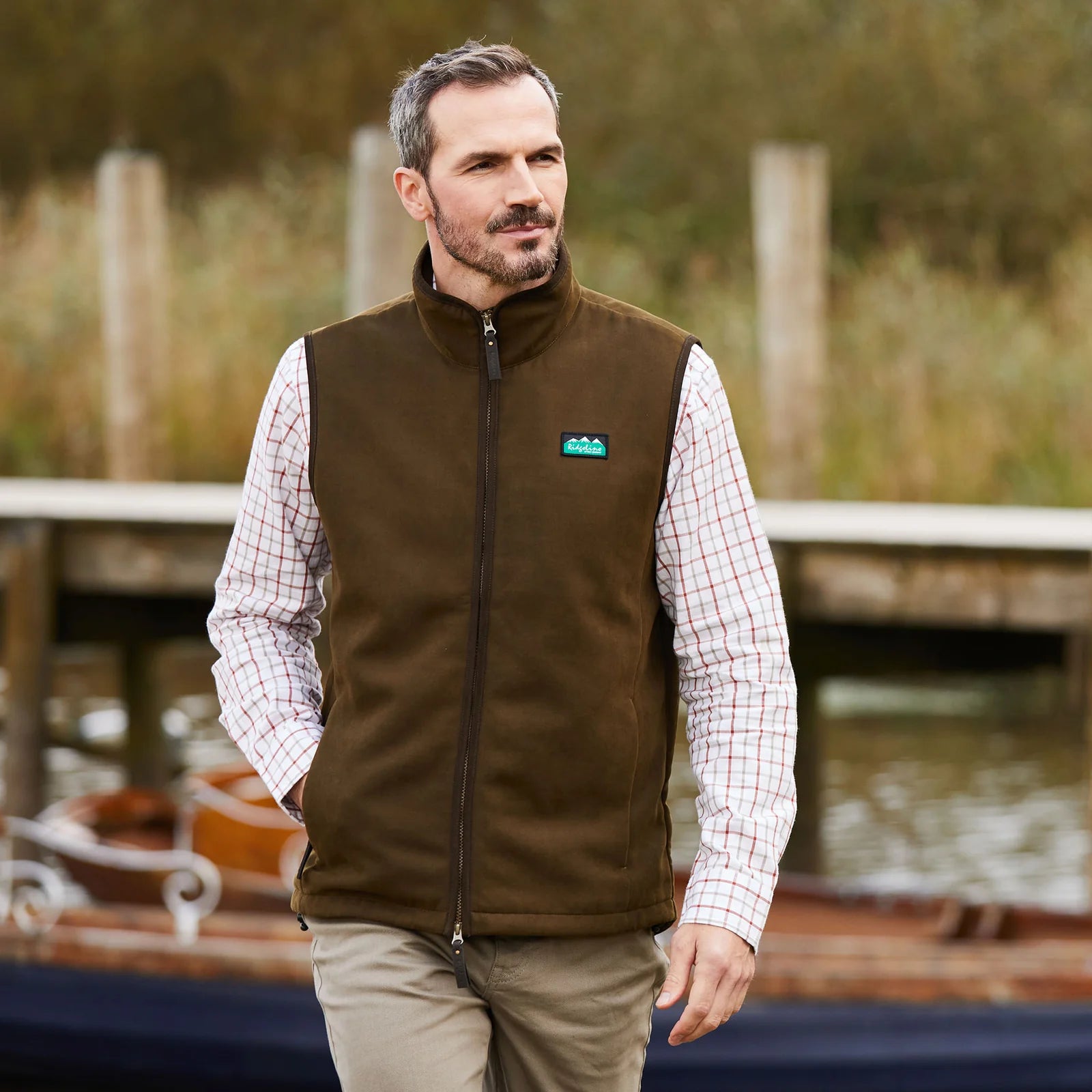Ridgeline Monarch Waistcoat - Moody Teak