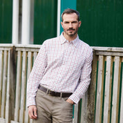 Ridgeline Sedgebrook Shirt - Russet/Roasted Cashew Check