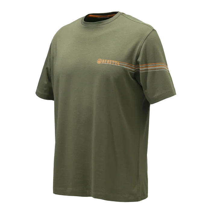 Beretta Lines T-Shirt - Green Stone