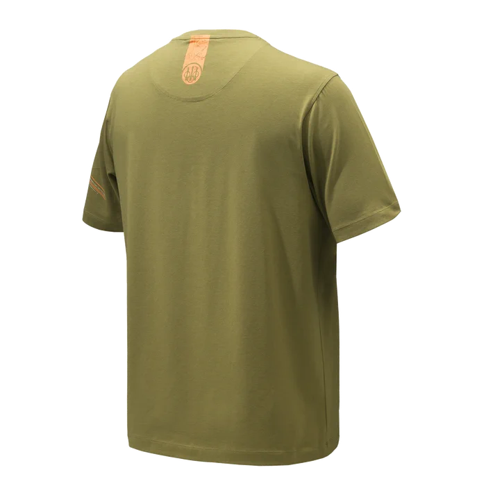 Beretta Lines T-Shirt - Dark Earth Flat