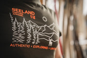 Seeland Landscape T-Shirt - Pine Green