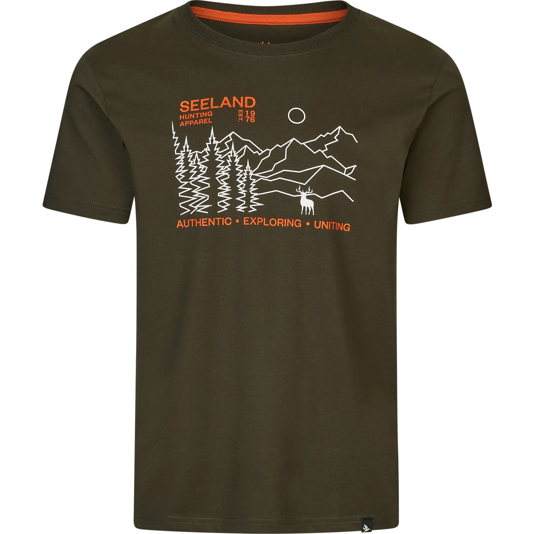 Seeland Landscape T-Shirt - Pine Green