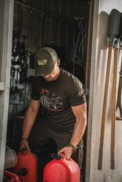 Seeland Landscape T-Shirt - Pine Green