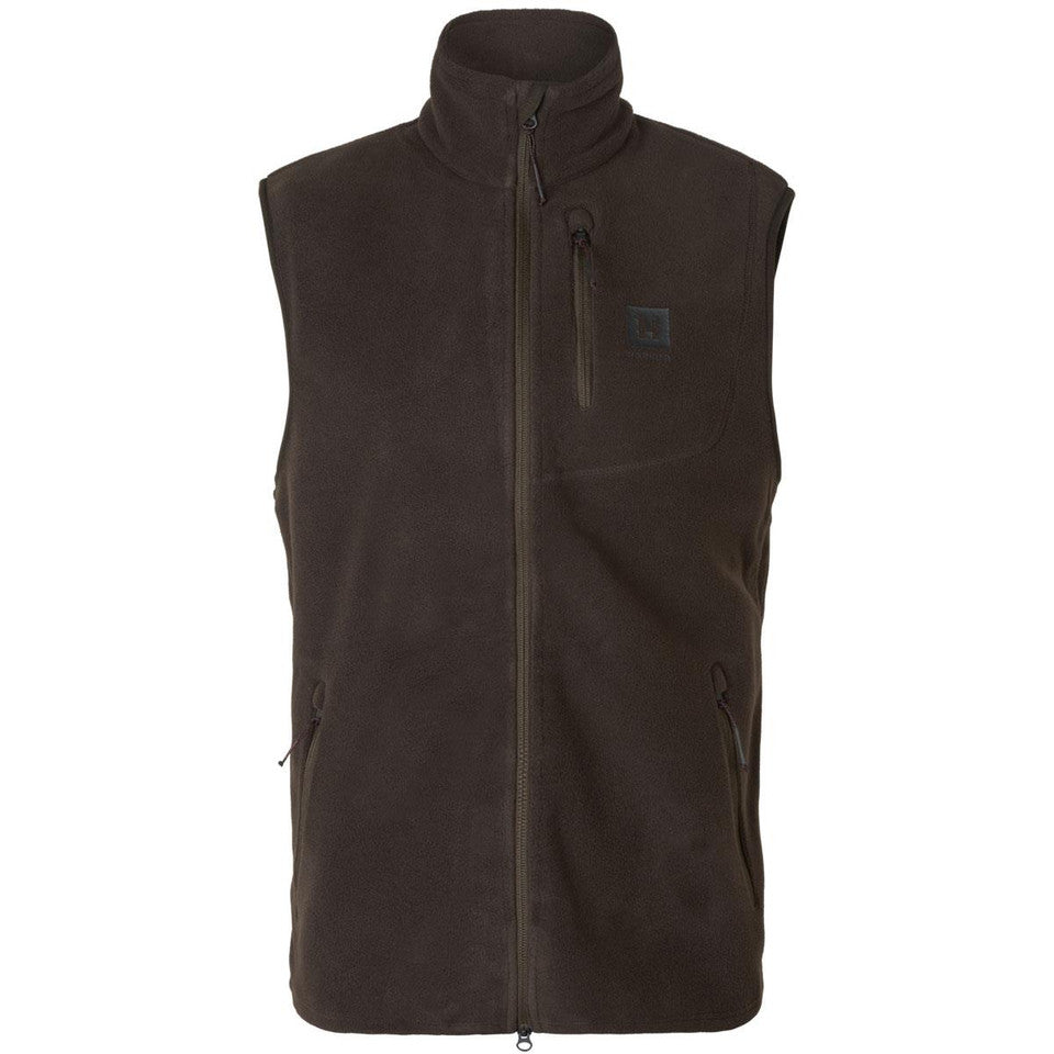 Harkila Aspire Fleece Waistcoat - Shadow Brown