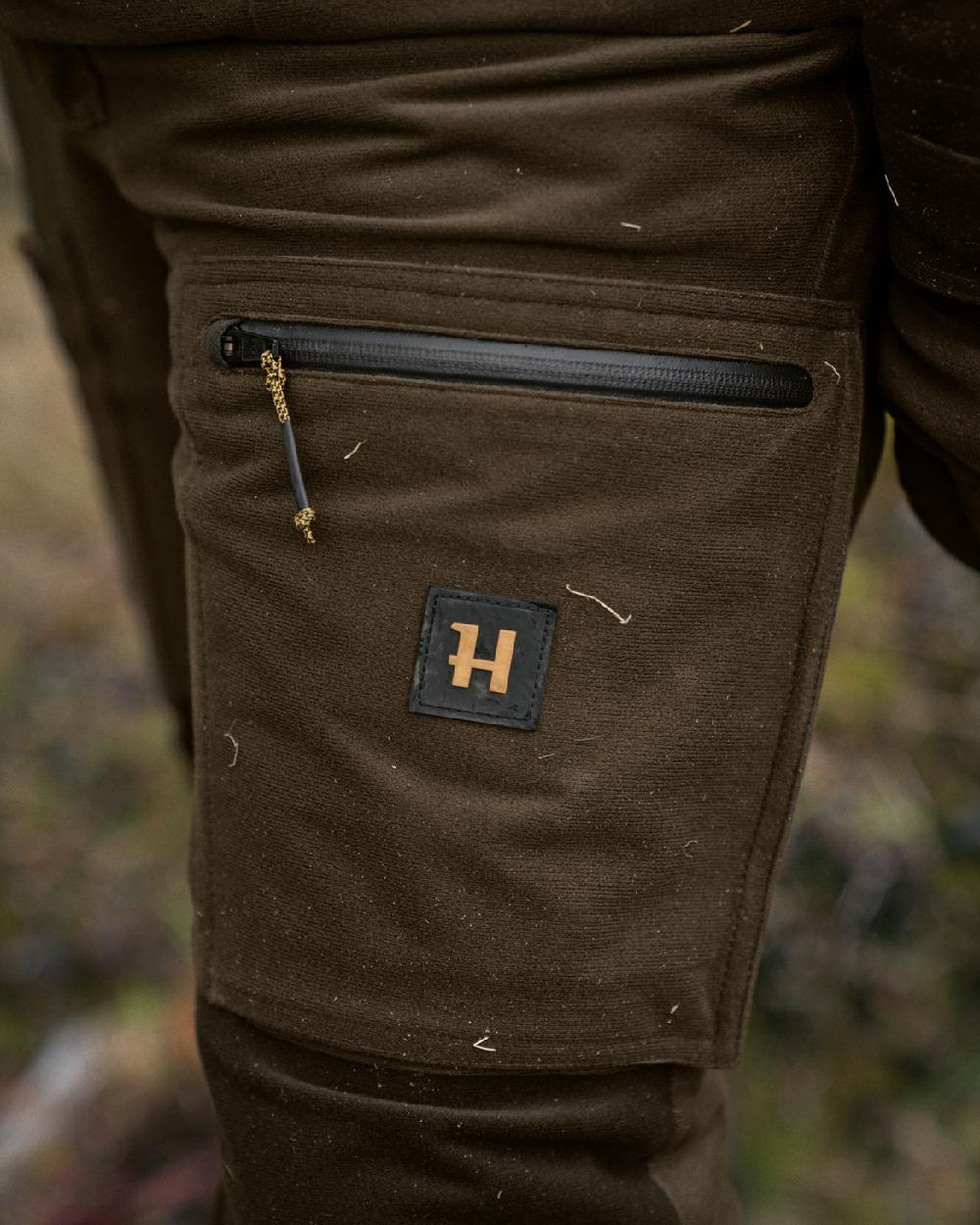 Harkila Forest Hunter Pro GTX Trousers - Hunting Green/Shadow Brown