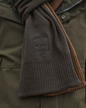 Harkila Reversible Scarf - Shadow Brown/Rustique Clay (One Size)