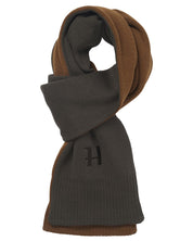 Harkila Reversible Scarf - Shadow Brown/Rustique Clay (One Size)