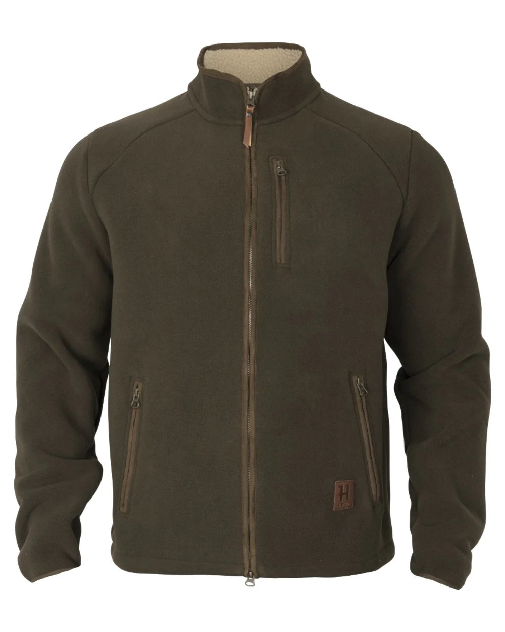 Harkila Sandhem Sherpa Fleece Jacket - Willow Green