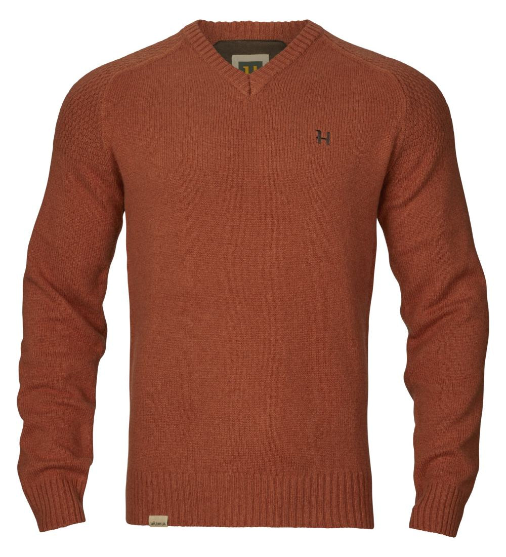 Harkila Vincent Merino V-Neck Pullover