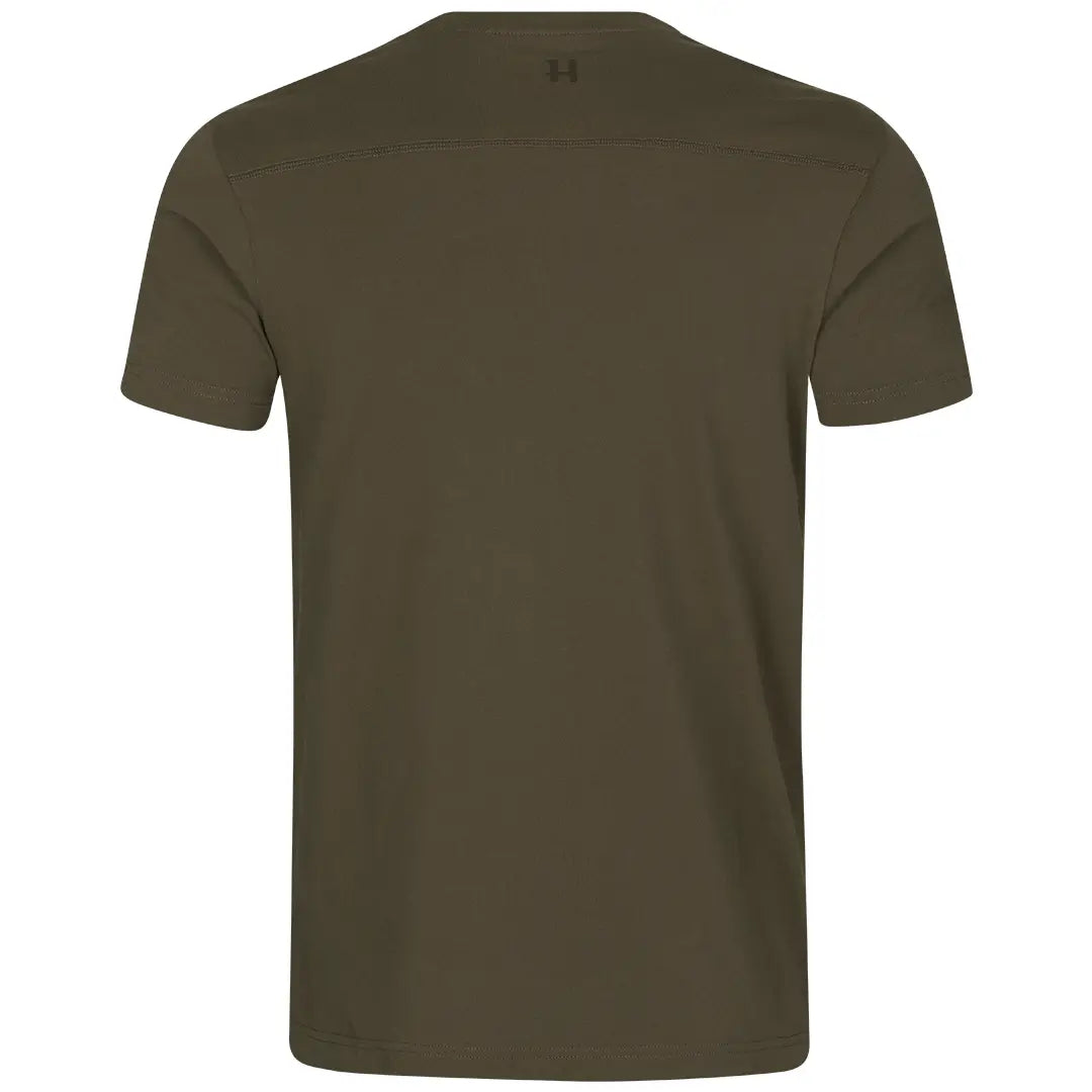 Harkila Logo S/S T-Shirt - Willow Green
