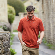 Ridgeline Kilworth Polo Top - Russet