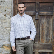 Ridgeline Sedgebrook Shirt - Navy/Storm Check