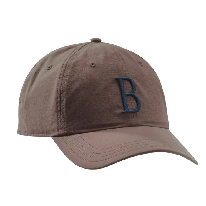 Beretta Big B Cap - Brown Tan & Blue Total Eclipse