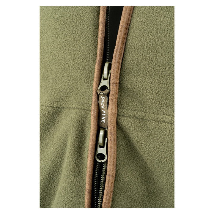 Jack Pyke Countryman Fleece Gilet - Light Olive
