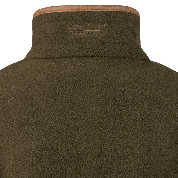 Jack Pyke Ladies Countryman Fleece Pullover - Dark Olive