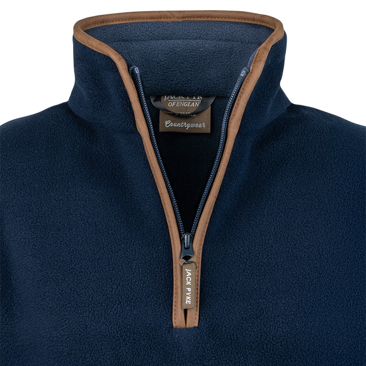 Jack Pyke Ladies Countryman Fleece Pullover - Navy