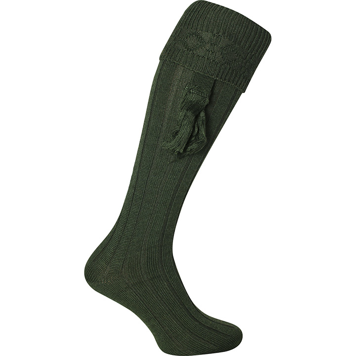 Jack Pyke Plain Shooters Socks - Green