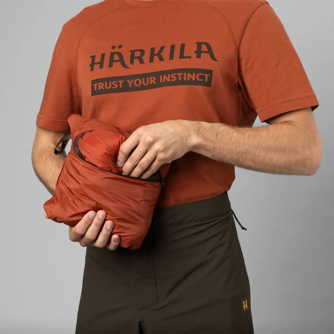 Harkila Logmar Insulated Packable Waistcoat - Willow Green