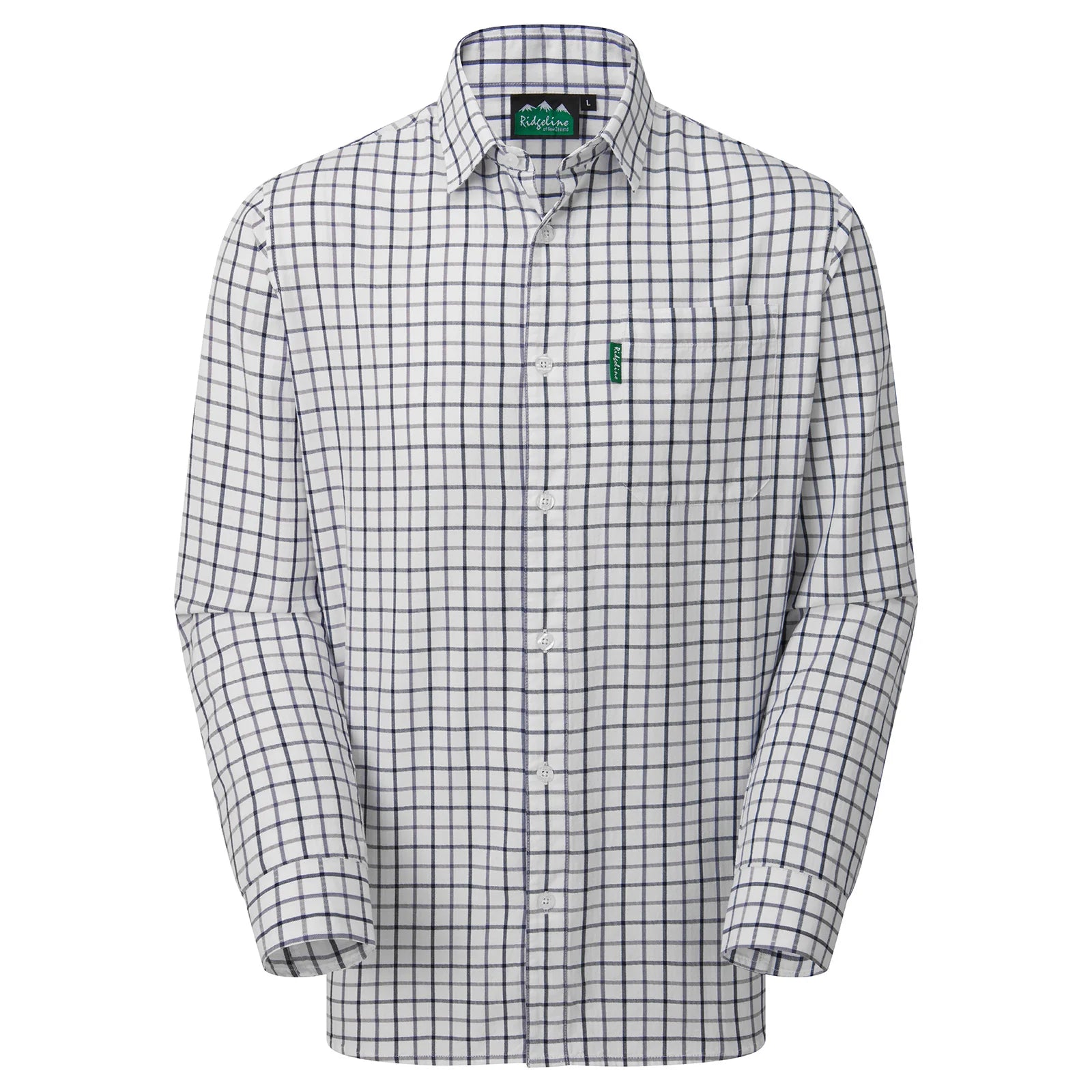 Ridgeline Sedgebrook Shirt - Navy/Storm Check