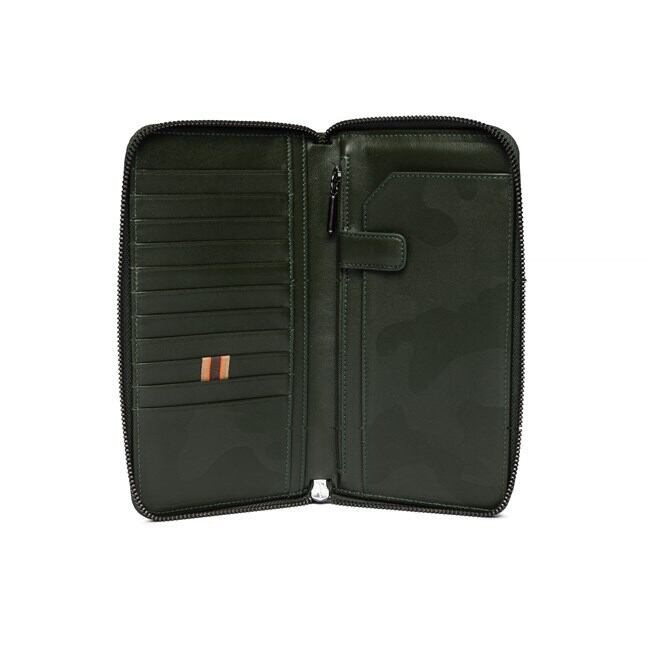 Beretta Zipped Travel Wallet - Green