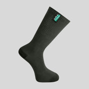 Ridgeline Cotton Light Work Socks Mid Length 3-Pack - Olive Multi