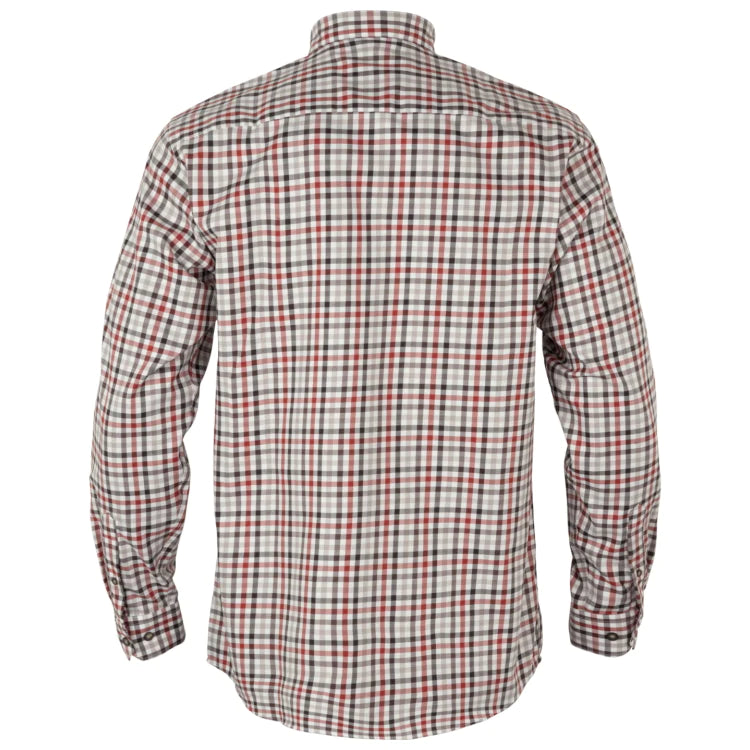 Harkila Milford Shirt - Bloodstone Red/White Check