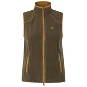 Harkila Sandhem 200 Lady Fleece Waistcoat - Willow Green Melange
