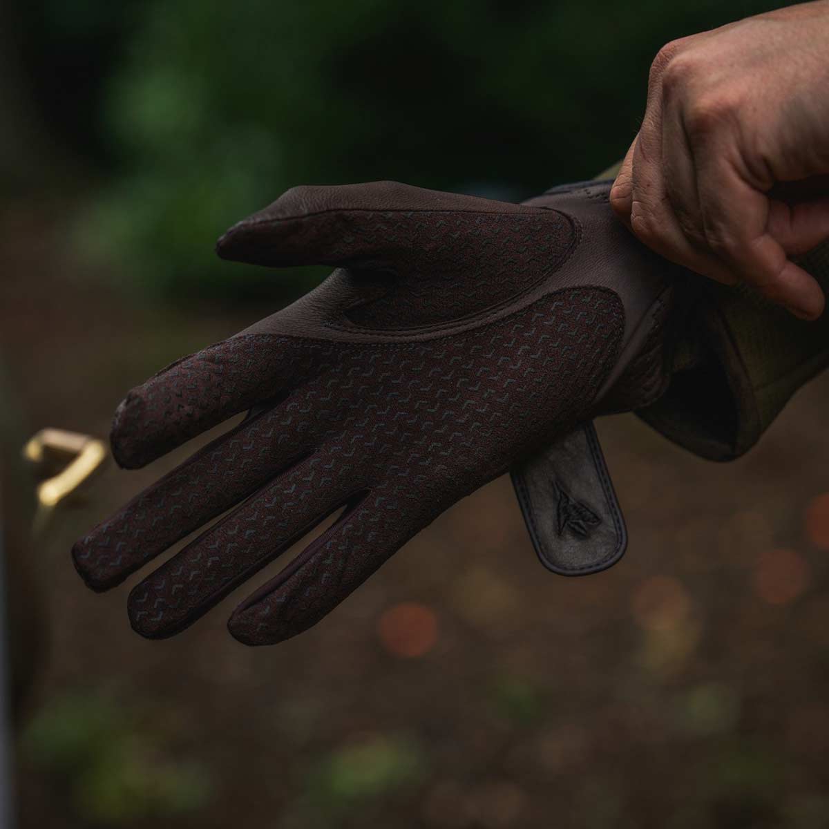 Seeland Aim Shooting Gloves - Chocolate Torte