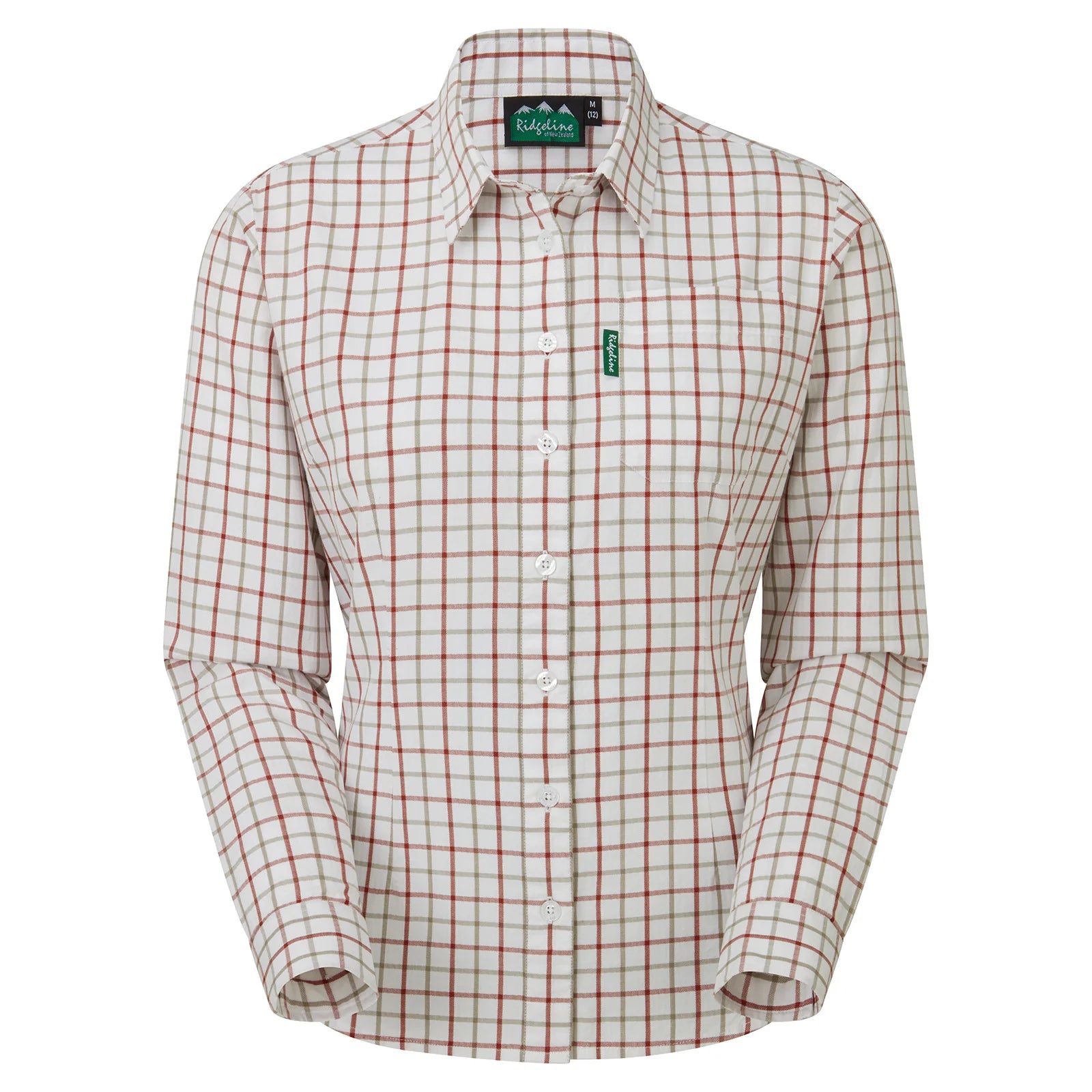 Ridgeline Women's Sedgebrook Shirt - Russet/Roasted Cashew Check