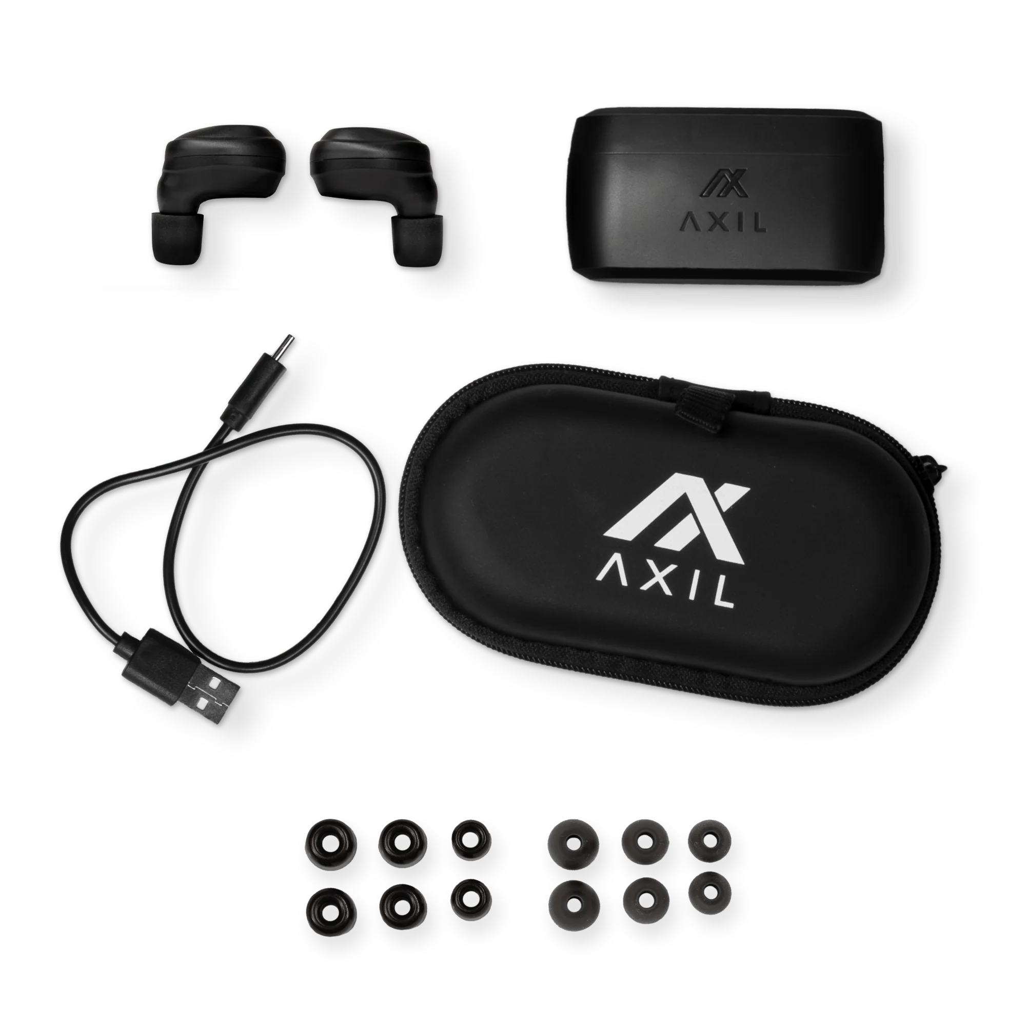 AXIL Bluetooth XCOR 4-in-1 Wireless EarPro Buds