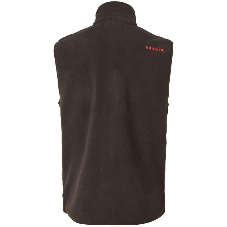 Harkila Aspire Fleece Waistcoat - Shadow Brown