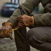 Harkila Hill Trousers - Willow Green/Brown