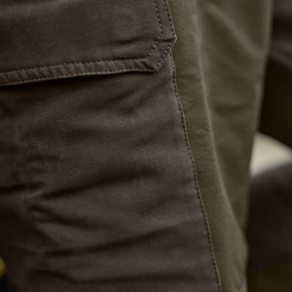Harkila Hill Trousers - Willow Green/Brown