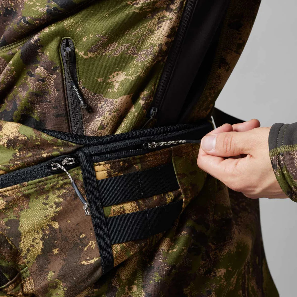 Harkila Deer Stalker Waist Pack - Camo AXIS MSP/Forest Green