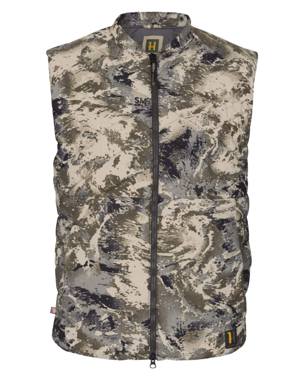 Harkila Camo HSP Insulated Waistcoat - AXIS MSP®Mountain (Size UK Medium)