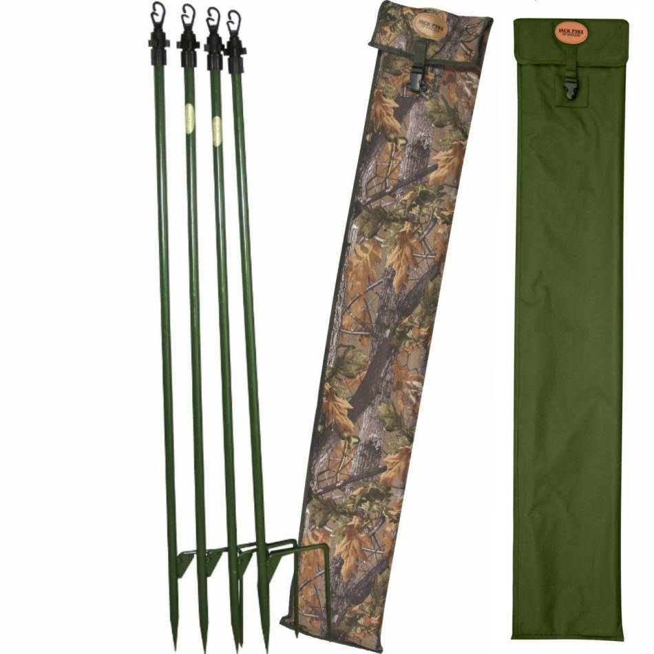 Jack Pyke Super Hide Poles - Camo