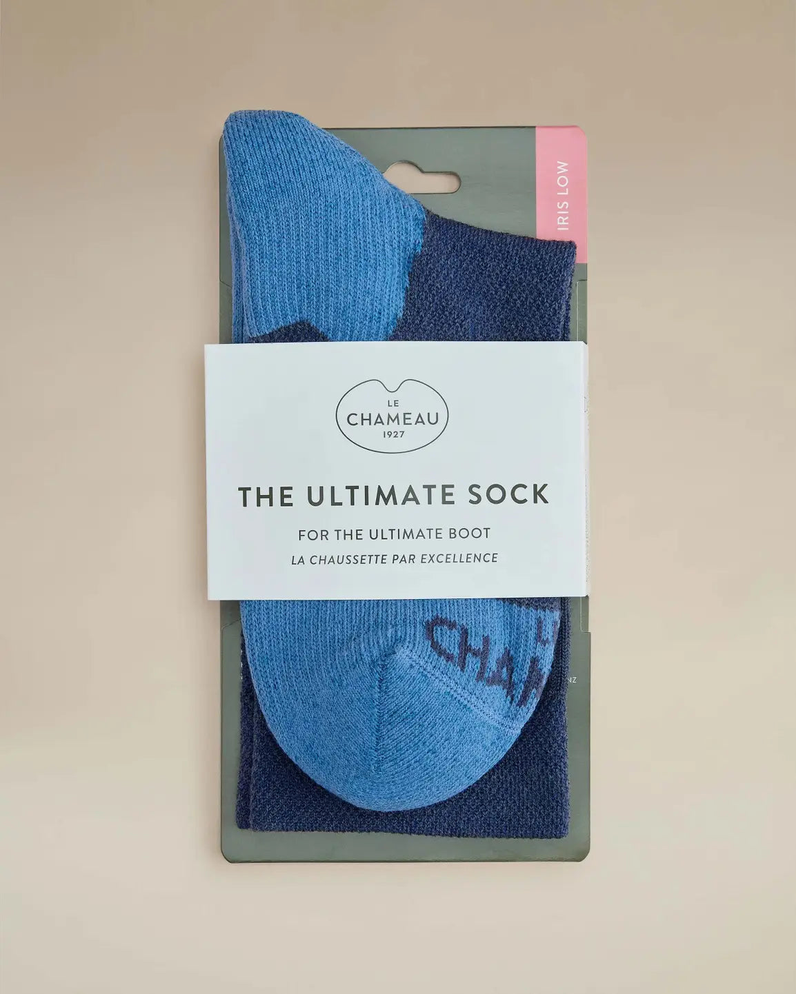 Le Chameau Iris Socks Low - Bleu Foncé