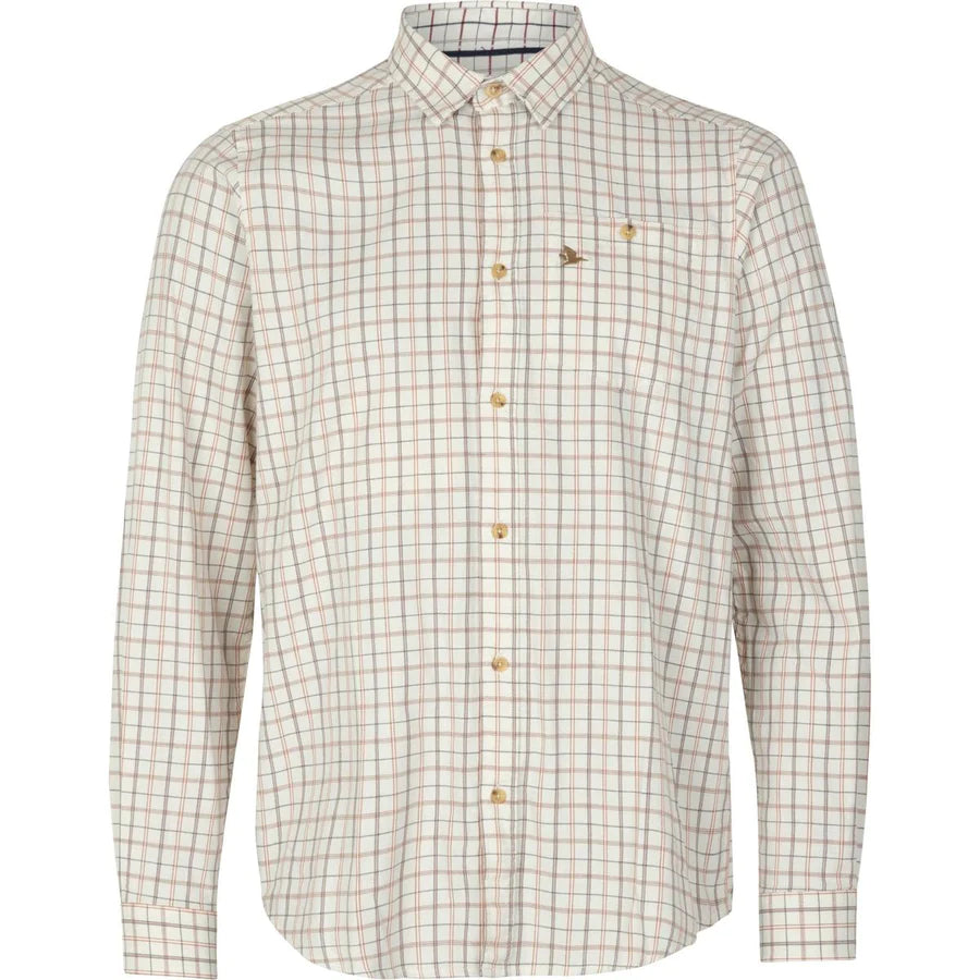 Seeland Shooting Shirt - Gold Flame Check