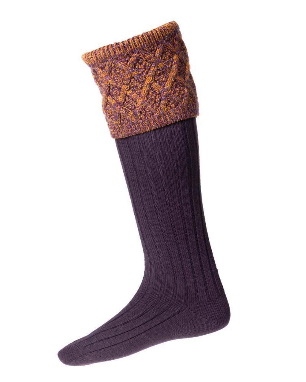 House of Cheviot Forres Socks - Thistle
