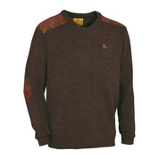 Verney Carron Fox V-Neck Jumper - Brown