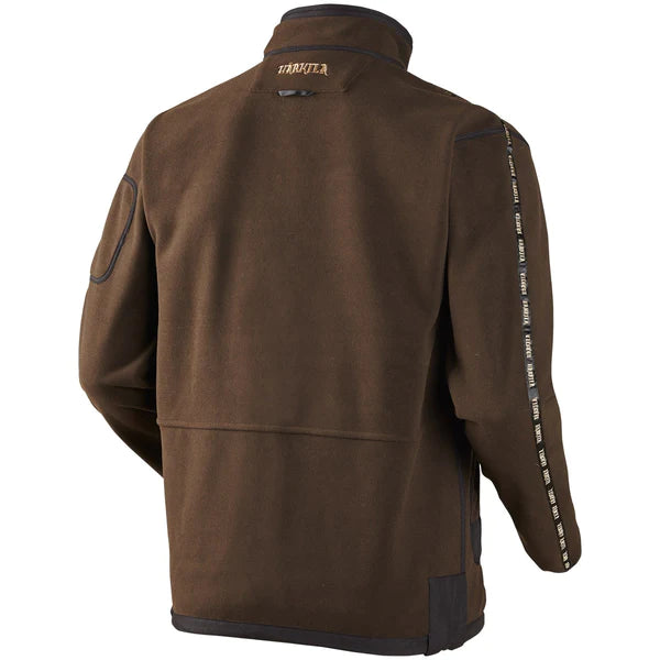 Harkila Kamko Reversible Fleece Jacket - Brown/Red