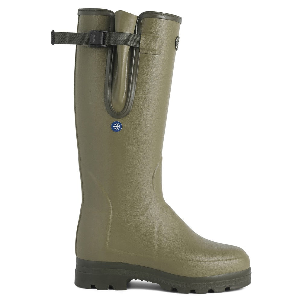 Le Chameau Men's Vierzonord Plus Neoprene Wellington Boots - Iconic Green