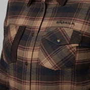 Harkila Ladies Aivak Shirt - Burgundy