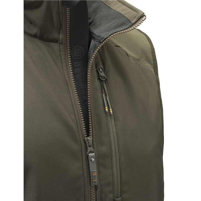 Beretta Butte Softshell Vest - Brown Bark/Moss